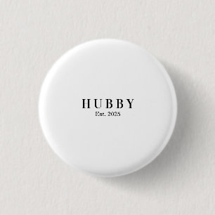 Badge Rond 2,50 Cm Cadeau T-Shirt personnalisé pour mari pour anniver