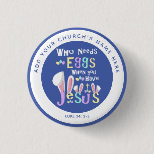 Badge Rond 2,50 Cm Cadeaux bienvenus de Pâques d'enfants mignons -