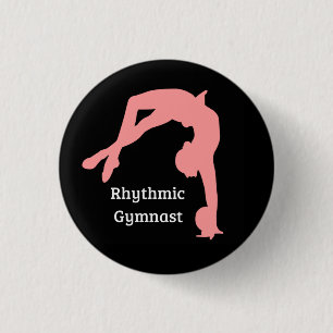 Badge Rond 2,50 Cm Cadeaux de gymnaste de goupille de bouton de