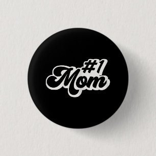 Badge Rond 2,50 Cm Cadeaux de maman pour les femmes cœur fête des mèr