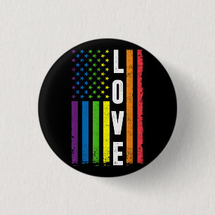 Badge Rond 2,50 Cm Cadeaux Gay Pride Hommes Femmes LGBT Drapeau Arc-e