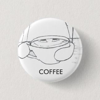 Badge Rond 2,50 Cm Café 2,0