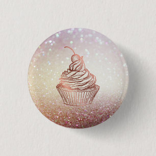 Badge Rond 2,50 Cm Cakes Sweets Cupcake Kitchen Cabinet Maison Boulan