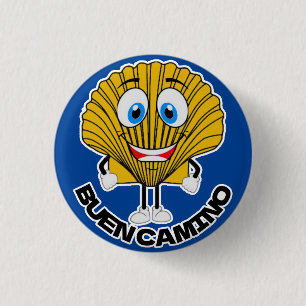 Badge Rond 2,50 Cm Camino de Santiago