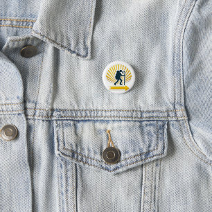 Badge Rond 2,50 Cm Camino de Santiago Le chemin de saint Jacques 0104