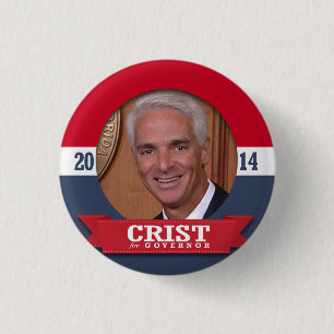 BADGE ROND 2,50 CM CAMPAGNE CRISTE CHARLIE