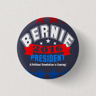 Badge Rond 2,50 Cm Campagne de ponceuses de Bernie