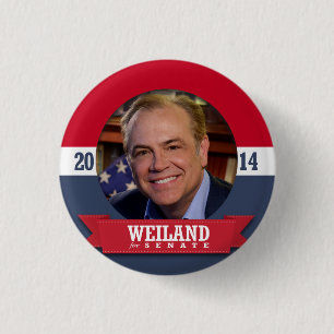BADGE ROND 2,50 CM CAMPAGNE DE RICK WEILAND