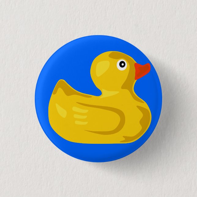 Badge Rond 2,50 Cm Canard mignon (Devant)