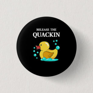 Badge Rond 2,50 Cm Canard - Relâchez Le Quackin