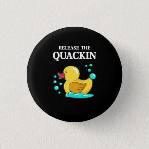 Badge Rond 2,50 Cm Canard - Relâchez Le Quackin