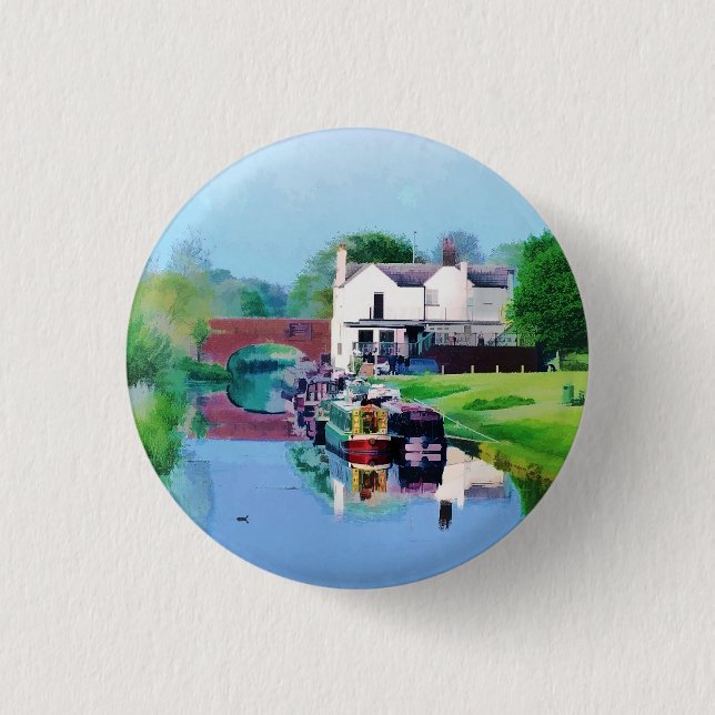 BADGE ROND 2,50 CM CANAUX (Devant)