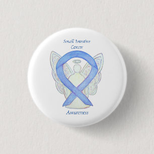 Badge Rond 2,50 Cm Cancer de l'intestin grêle Sensibilisation de l'an