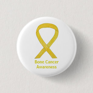 Badge Rond 2,50 Cm Cancer de l'os Boutons d'art de sensibilisation ja