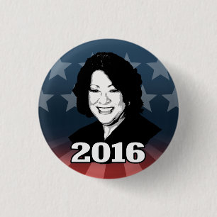 Badge Rond 2,50 Cm Candidate 2016 de SONIA SOTOMAYOR