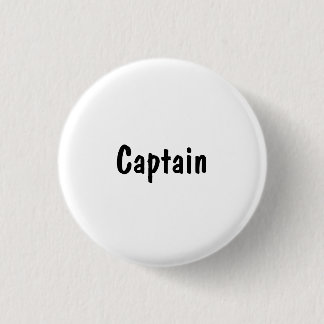 Badge Rond 2,50 Cm Capitaine