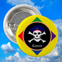 Captain & Pirates Flag - Treasure Island /party
