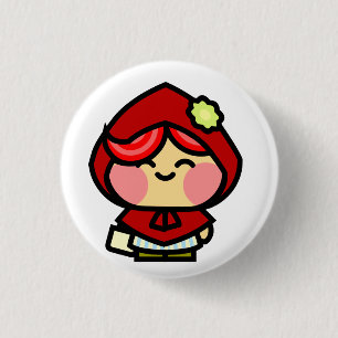Badge Rond 2,50 Cm Capuchon de rouge de Pookah