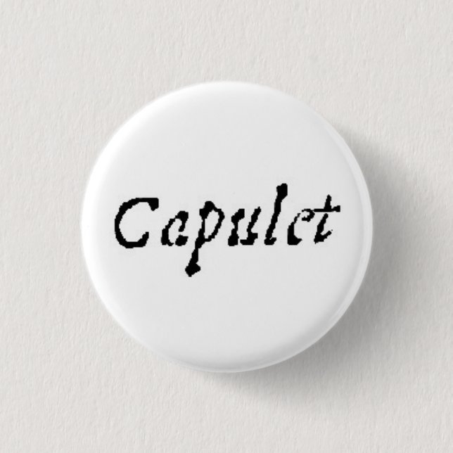 Badge Rond 2,50 Cm Capulet (Devant)