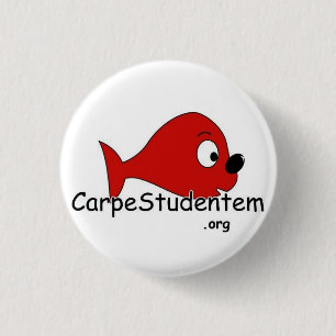 Badge Rond 2,50 Cm Carpe Studentem