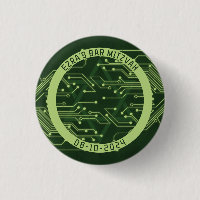 Carte de circuit d'ordinateur vert Barre Mitzvah