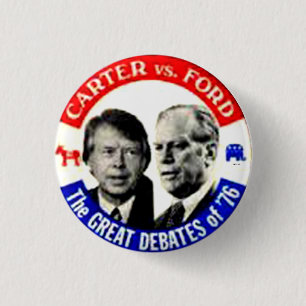 Badge Rond 2,50 Cm Carter contre Ford - bouton