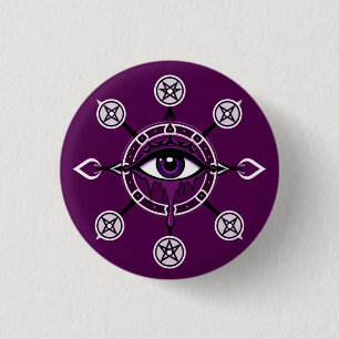 Badge Rond 2,50 Cm Cartes à jouer classiques horreur