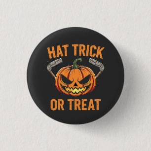 Badge Rond 2,50 Cm Casquette Trick ou traiter Halloween Éffrayant Hoc