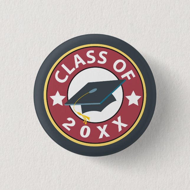 Badge Rond 2,50 Cm Catégorie de diplôme (Devant)