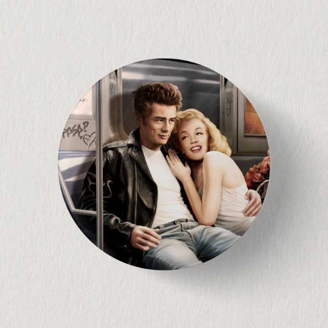 Badge Rond 2,50 Cm Cavaliers 2 de souterrain (Devant)