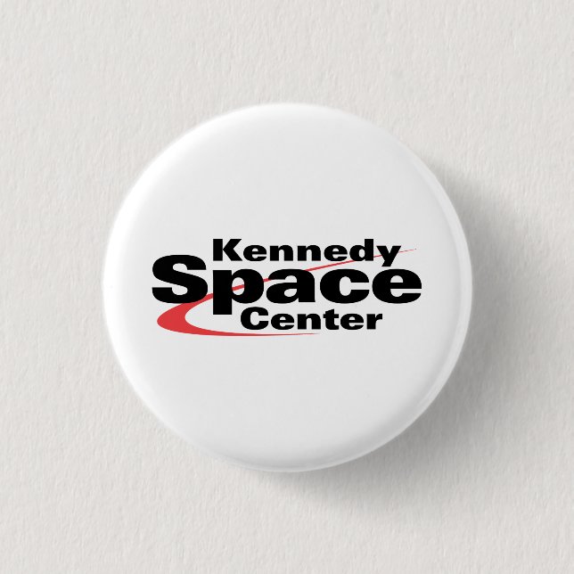 Badge Rond 2,50 Cm Centre spatial Kennedy (Devant)