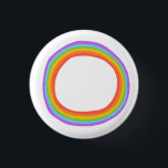 Badge Rond 2,50 Cm Cercle arc-en-ciel coloré PERSONNALISÉ<br><div class="desc">Décorez votre tenue avec ce bouton d'art cool. Ça fait un grand cadeau ! Vous pouvez le customiser,  modifier les couleurs,  les polices et ajouter du texte. Consultez ma boutique pour plus de couleurs et de motifs ! Faites-moi savoir si vous aimeriez quelque chose de personnalisé aussi.</div>