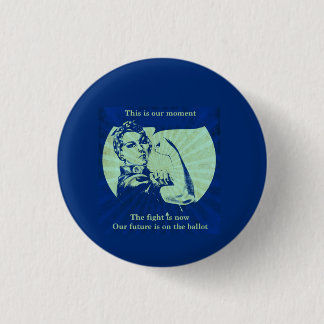 Badge Rond 2,50 Cm C'est notre moment - Bouton