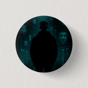 Badge Rond 2,50 Cm Ceux Qui Vous Regardent Maintenant