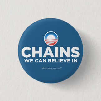 Badge Rond 2,50 Cm Chaînes que nous pouvons croire au bouton