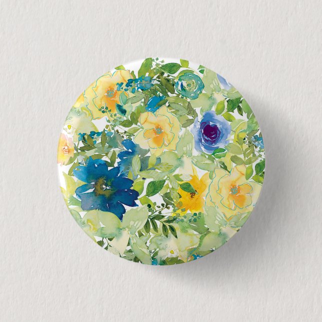 Badge Rond 2,50 Cm Champ de fleurs (Devant)