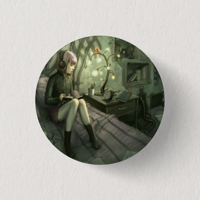 Badge Rond 2,50 Cm Chaos pt1 (Devant)