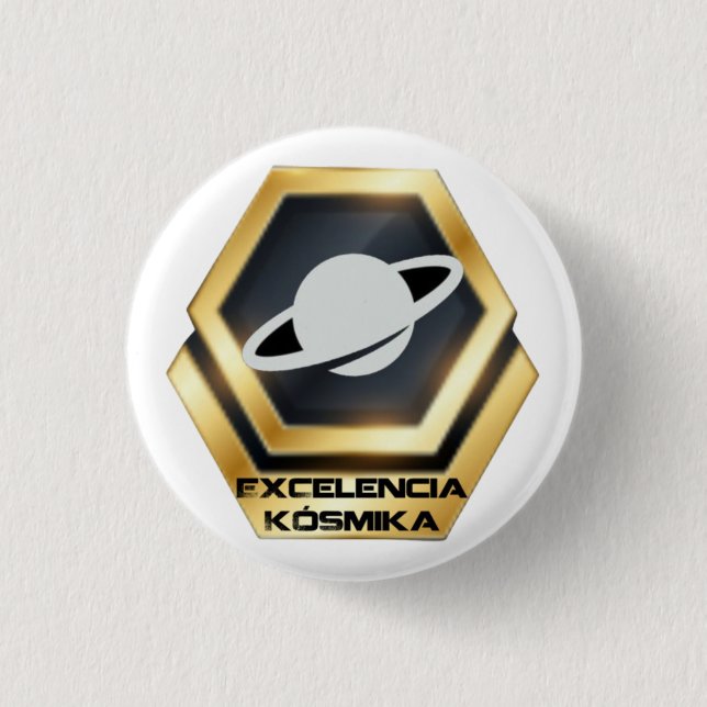 Badge Rond 2,50 Cm Chapa Excelencia Kósmika (Devant)