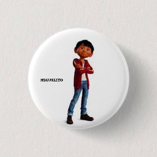 BADGE ROND 2,50 CM CHAPA PARA GENTE LLAMADA MIGUEL (Devant)