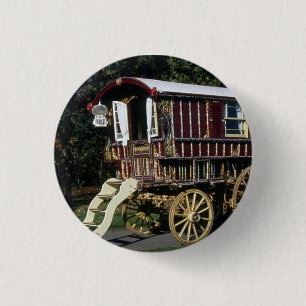 Badge Rond 2,50 Cm chariot gitan