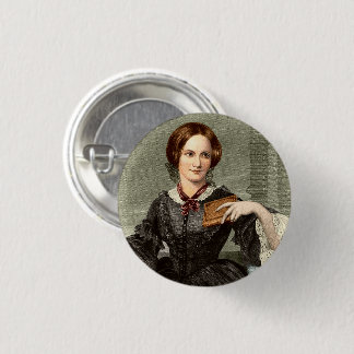 Badge Rond 2,50 Cm Charlotte Bronte |