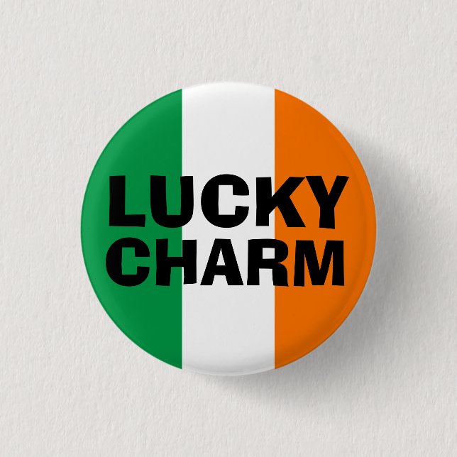 Badge Rond 2,50 Cm Charme Porte-Bonheur (Devant)