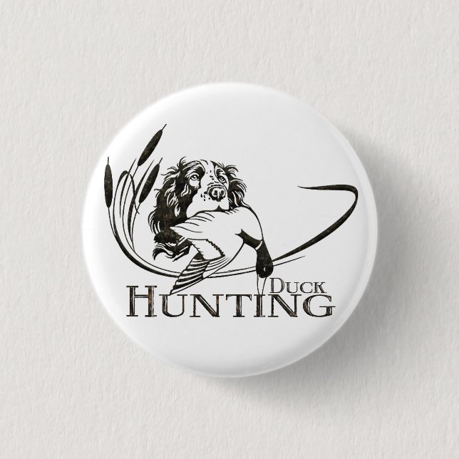 Badge Rond 2,50 Cm Chasse (Devant)