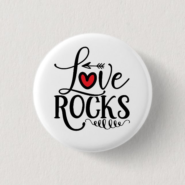 Badge Rond 2,50 Cm Chasseur de roches (Devant)