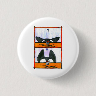 Badge Rond 2,50 Cm Chat de sushi !