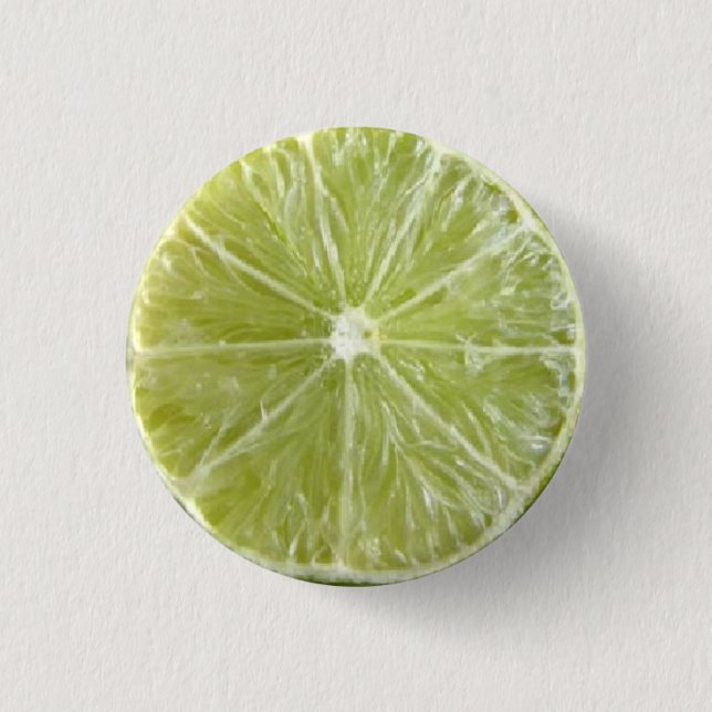 Badge Rond 2,50 Cm Chaux (Devant)
