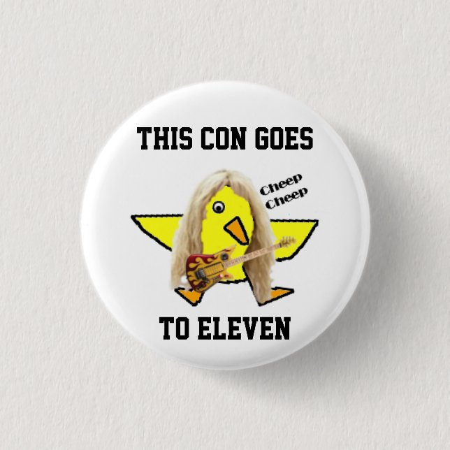 Badge Rond 2,50 Cm cheapcon 11 (Devant)