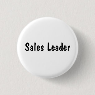 Badge Rond 2,50 Cm Chef des ventes