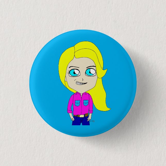 Badge Rond 2,50 Cm chibi (Devant)