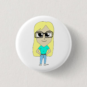 Badge Rond 2,50 Cm chibi